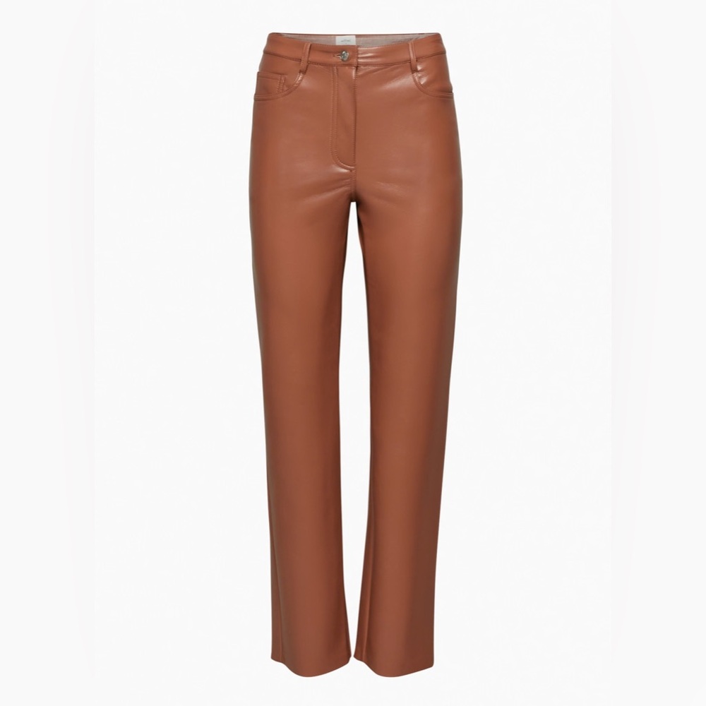 NWOT Aritzia Wilfred Melina Pant Brown